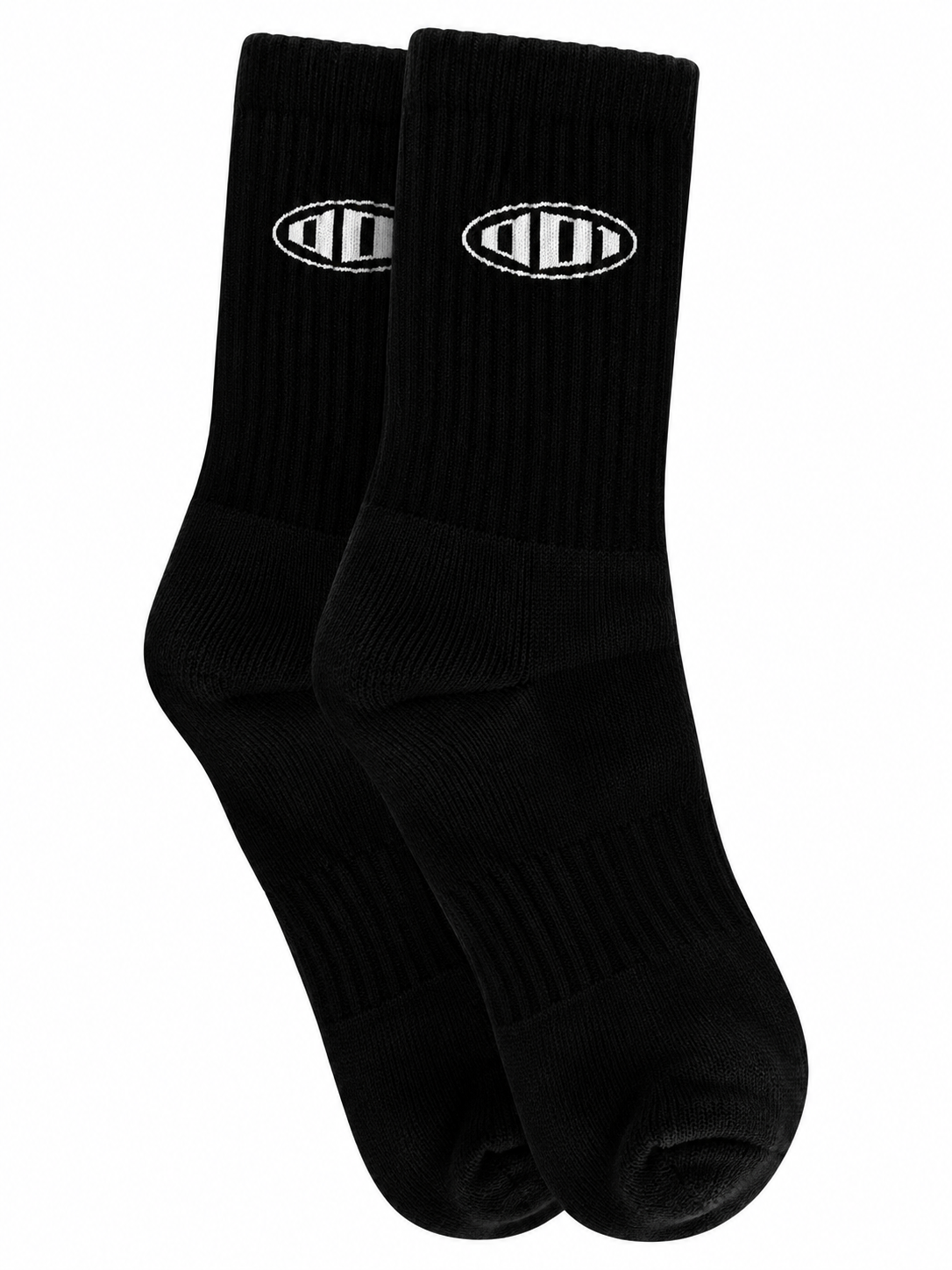 Numberone Black Gym Socks